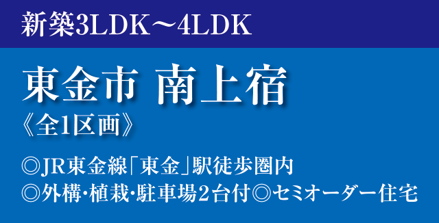 東金市南上宿4-30-35（1区画）新築戸建分譲