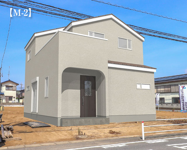 成田市西三里塚新築戸建分譲モデルハウスパース