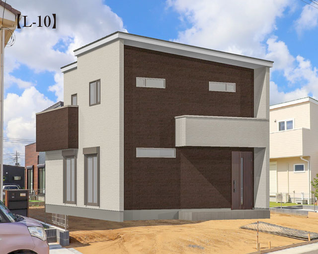 横芝光町横芝新築戸建分譲モデルハウスパース